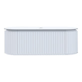 Parisi Abbraccio 1400 Wall Cabinet Matt White with Porcelain Top